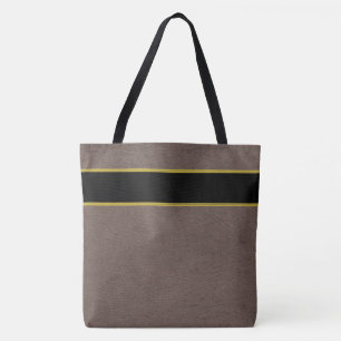 Profi-Corporate Imitats Leather Gold Stripe