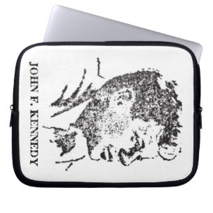 Profil 1963 von John F. Kennedy Laptopschutzhülle