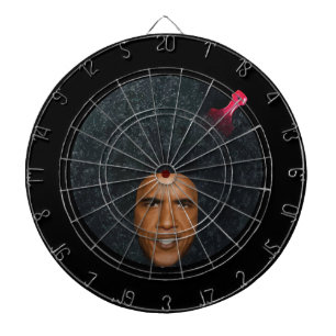 "Profil-" Bullauge Präsidenten-Barack Obama Dartscheibe