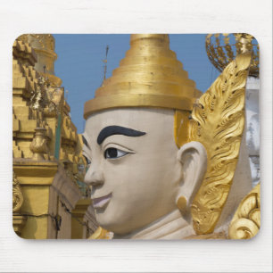 Profil der Buddha-Statue Mousepad