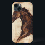 Profil des braunen Wildpferdes iPhone 13 Hülle<br><div class="desc">Die Schönheit dieses dunklen Pferdes wird perfekt durch zwei einfache Farben eingefangen: Braun und Beige und die Schärfe der Farbe,  die in diesem Bild verwendet wird,  macht es noch realistischer. Dieser zeitgenössische Kunstdruck,  der ein Profil eines braunen Hengstes darstellt,  verleiht jedem Wohnzimmer,  Esszimmer oder Schlafzimmer Charakter.</div>