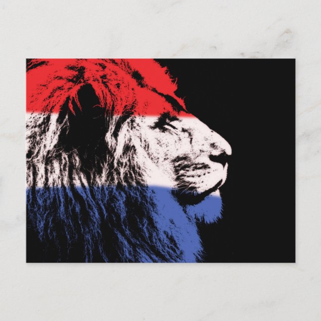 Profil des Schlafzimmers Postkarte (Vorderseite)