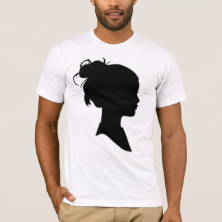 Profil einer Frau T-Shirt