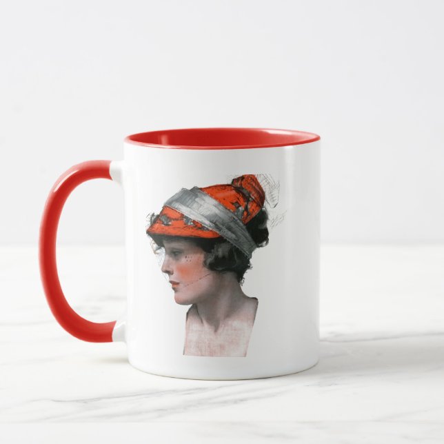 Profil einer Frau Tasse (Links)