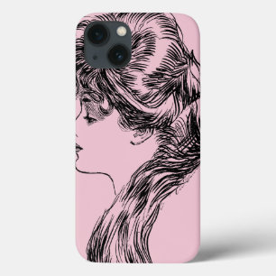 Profil eines Gibson-Mädchens, 1903 Case-Mate iPhone Hülle