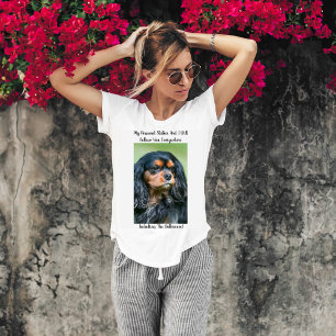 Profil von Cavalier King Charles Personal Stalker T-Shirt