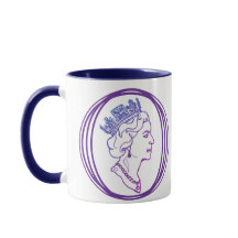 Profil von Queen Elizabeth