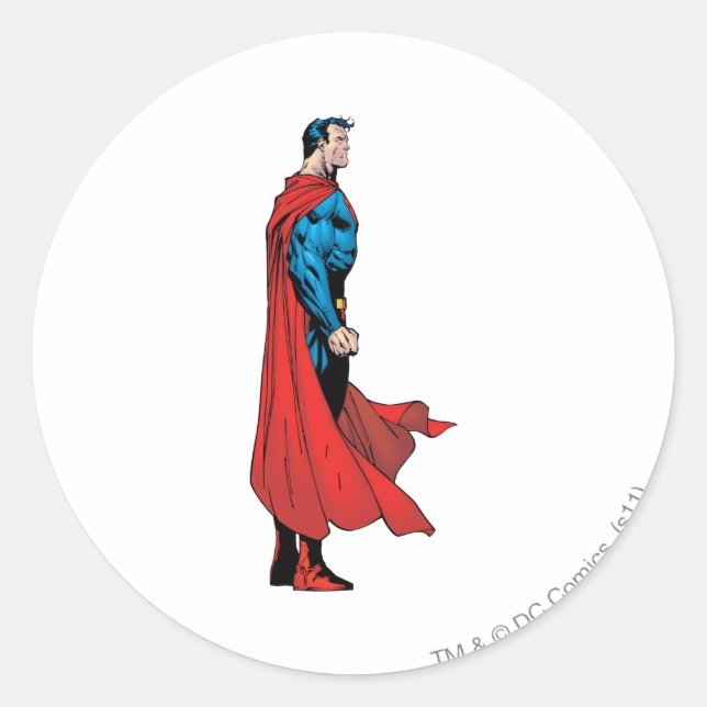 Profilansicht Runder Aufkleber (Vorderseite)