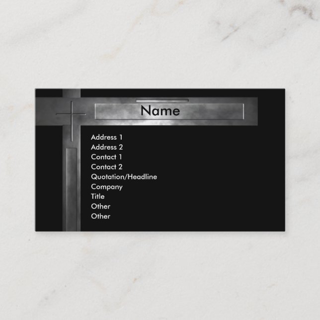 profile_church visitenkarte (Vorderseite)