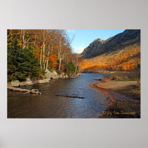 Profile Lake, New Hampshire Print Poster