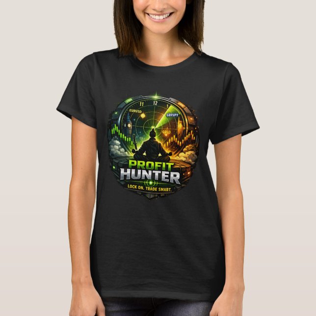 Profitjäger - Forex-Händler T-Shirt (Vorderseite)