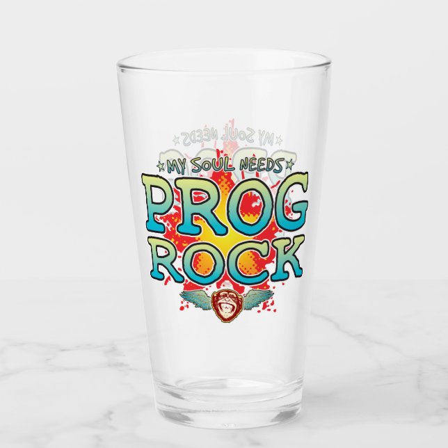 Prog Rock Soul Glass Tumbler (Vorderseite)