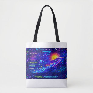 Prognose für heute: BrainyBright-Wetter!Tote bags