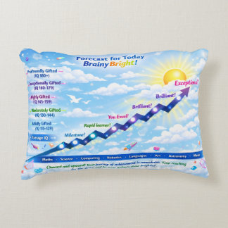 Prognose für heute: BrainyBright Wetter!Tote bags Dekokissen