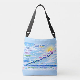 Prognose für heute: BrainyBright Wetter!Tote bags Tragetaschen Mit Langen Trägern