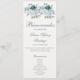 Programa de Blue Wedding en español Programm