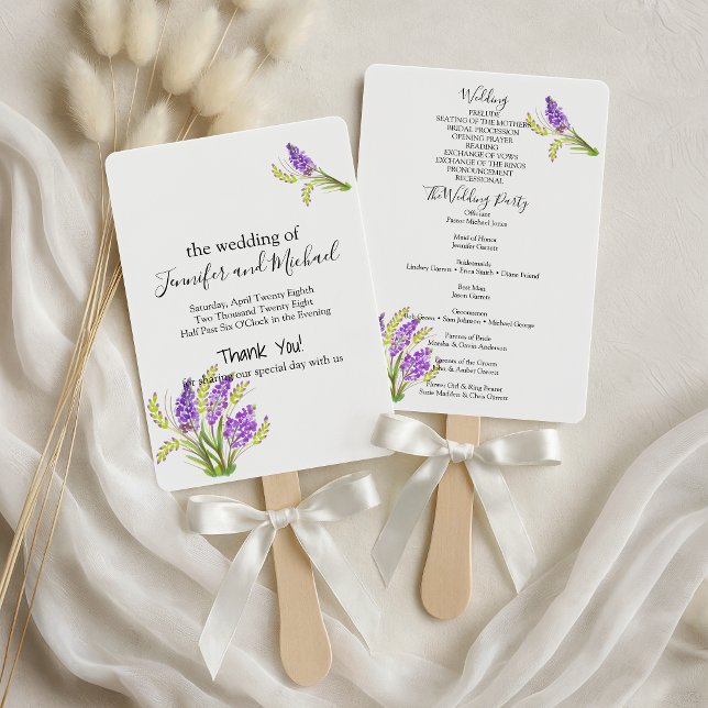 Programm "Aquarelllavender und Grüne Florals" Fächer (Von Creator hochgeladen)