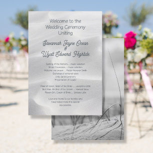 Programm Beach Dunes Hochzeitfeier