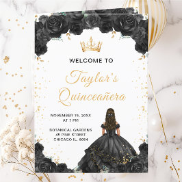 Programm "Black Princess Floral Quinceñera"