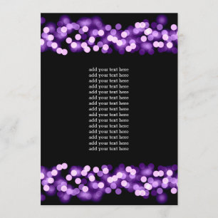 Programm Einlage Purple Hollywood Glam