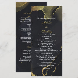 Programm für schwarze und goldene Marmor