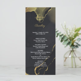 Programm für schwarze und goldene Marmor