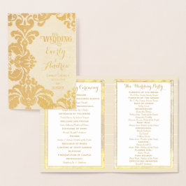 PROGRAMM "Gold Foil WEDDING"