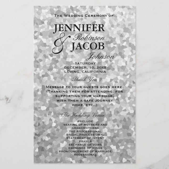 Programm | Kristallsilber (Vorderseite)