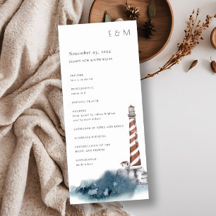 PROGRAMM "RED DUSKY BLUE LIGHTHOUSE WEDEDONY CEREM