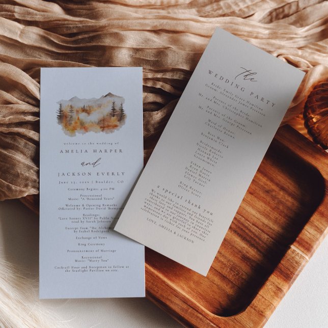 Programm "Watercolor Fall Mountain" (Von Creator hochgeladen)