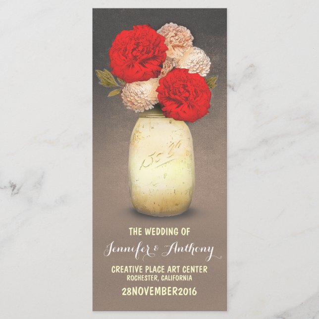 Programme für goldfarbene Blume (Vorderseite)