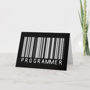 Programmer Bar Code Karte