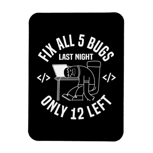 Programmer behebt alle 5 Fehler Magnet (Vertikal)