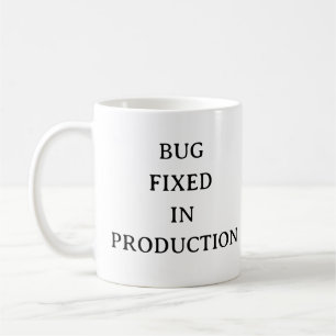 Programmer-Spaß-Tasse - Fehler in der Produktion b Kaffeetasse