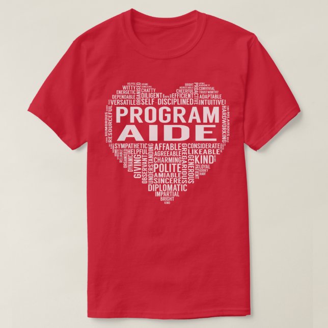 Programmhilfe Herz T-Shirt (Design vorne)
