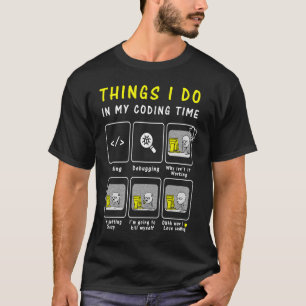 Programmier-Code Dinge, die ich in meiner Codierun T-Shirt