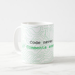 Programmier-Spaß-Puffer Kaffeetasse