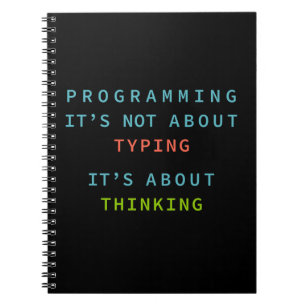 „Programmier-Zitat-Notizbuch für Coder & Entwickle Notizblock