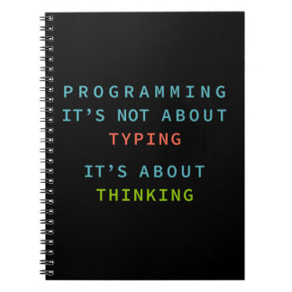 „Programmier-Zitat-Notizbuch für Coder & Entwickle Notizblock