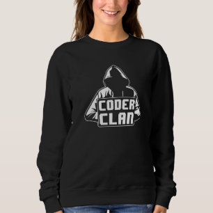 Programmiercoding für Coder Clan Software-Entwickl Sweatshirt