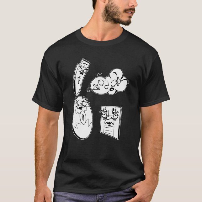Programmieren des Computerfreaks-Programmierers 1 T-Shirt (Vorderseite)
