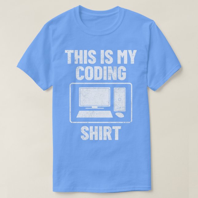 Programmieren des Computers 1 T-Shirt (Design vorne)