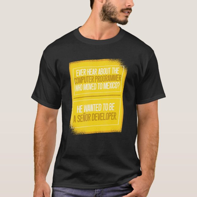 Programmieren des mexikanischen Programmierers Jok T-Shirt (Vorderseite)