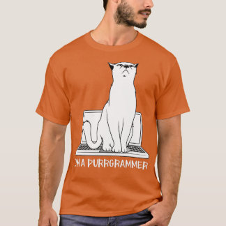Programmieren des Programmierers Cat-Programmierer T-Shirt