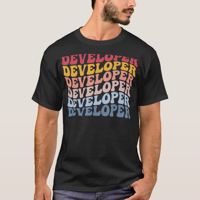Programmieren des Programmierers Programmierer-Ent T-Shirt (Vorderseite)