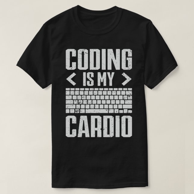 Programmieren ist mein Dio-Computerwissenschaftsad T-Shirt (Design vorne)