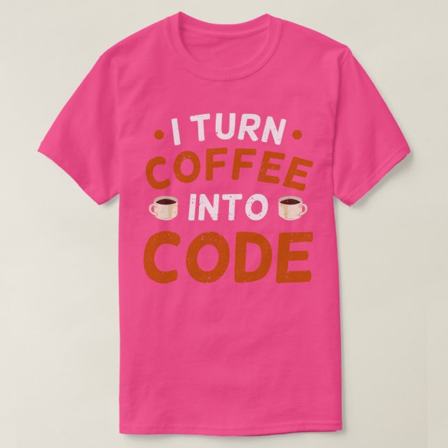 Programmieren von Code-Programmierern für das Debu T-Shirt (Design vorne)