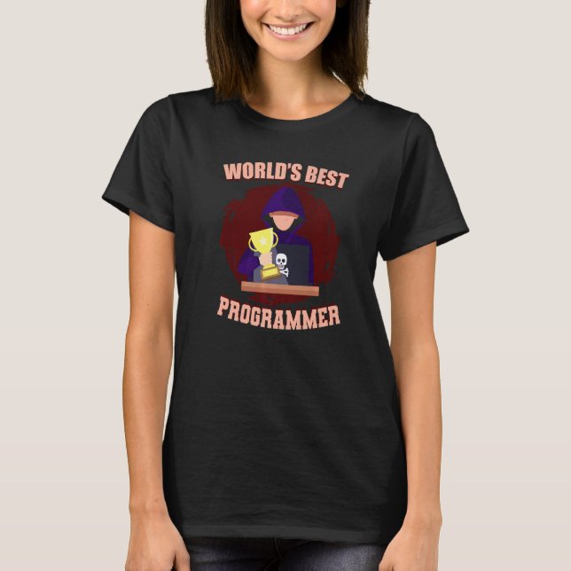 Programmieren von Coding-Software Coder Weltweit d T-Shirt (Vorderseite)