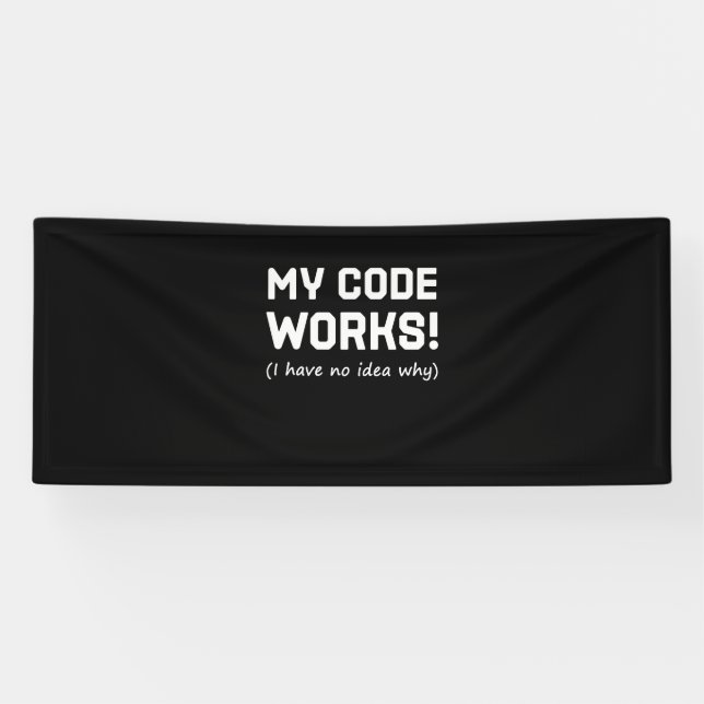 Programmieren von My Code Works Banner (Horizontal)