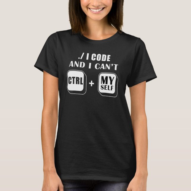 Programmieren von Nerd- für Computer-Sprichwort T-Shirt (Vorderseite)